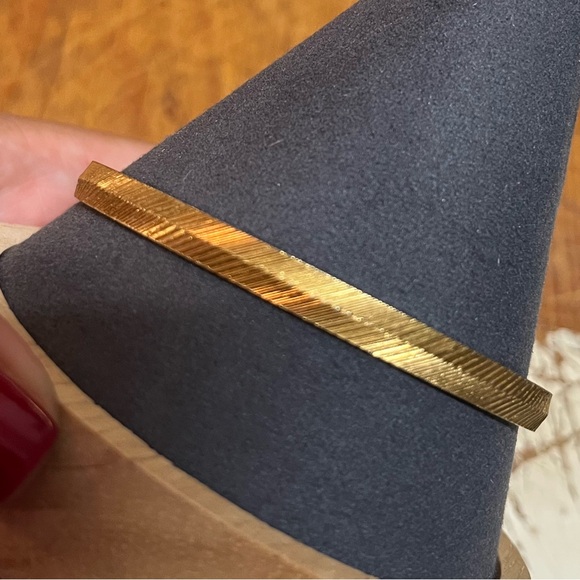 Monet set of 3 Blue and Gold tone Bangle Vintage - Picture 7 of 9